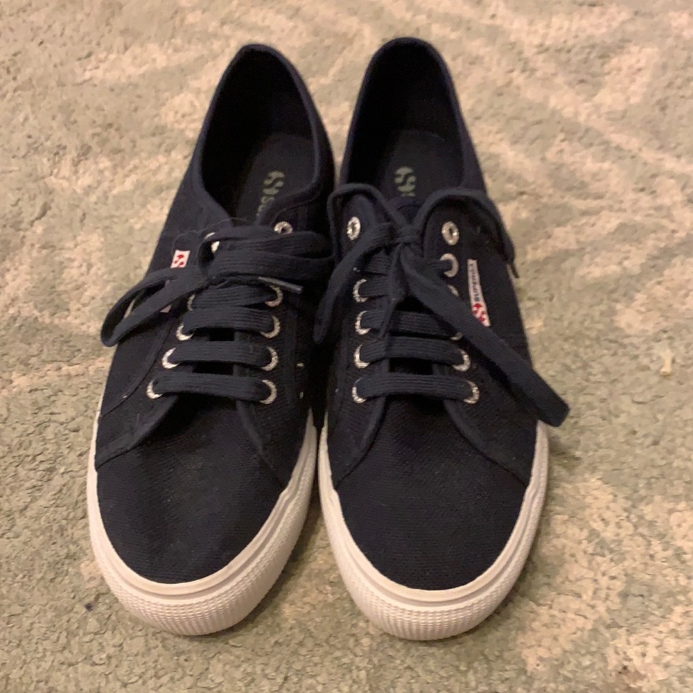 Superga Navy Shoes